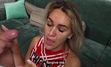 Cheerleader And Boyfriend Go Wild After Victory