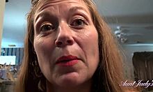 Auntjudys 43Yo Hairy Pussy Milf Isabella Is Your New Secretary