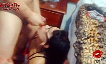 Beautiful peruvian gets anal fucked and facial