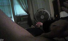 Homemade titans step daddy wakes with two hands on his big cock by his aunt