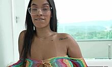 delicious brunette performs in bruna paz lp productions