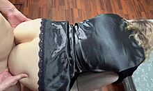 Housewife Takes Cock Doggy Style After Work