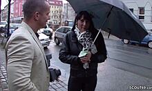 สาวหนุ่ม 18+ วัยรุ่น 18+ ถูกล่อบนถนนเยอรมันแล้วเย็ดเพื่อเงิน