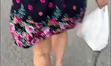 Milf latina caught on streets acting like a whore 😈