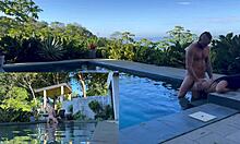 outdoors in costa rica, detailed anal fucking and blowjob action