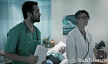 Perverted doctor probes hot teen patient arya fae 😏