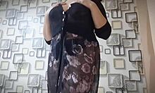 Hot Asian Girl Passionately Plays Natural Big Tits for Lover