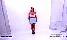 Sexy Blonde Just Has Sex with the Producer During Casting