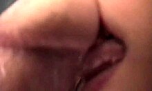 wife lovingly blows husband at home