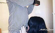 Mature Milf Sucks Monster Cock