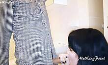 Mature Milf Sucks Monster Cock