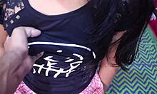 Indian girlfriend gets hard rough sex