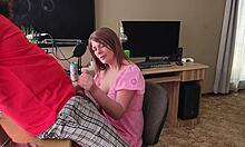 stepmom giving me handjob before bedtime