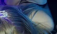 Grabbing cock like bottle while sucking, drinking cum tasting like klim intensely