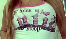 lovely blonde teen sucking cock in heels.