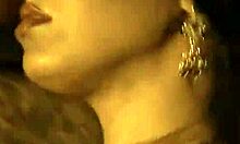 my bollywood girlfriend strips naked in a sensual dance.