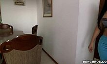 this maid has a huge ass and tits