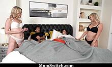 slimthick vic and lindsey lakes spending their night together with their stepsons - momswitch