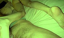 naive teen smears feet toothpaste