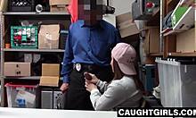 Officer fucks cum-craving suspect Hayden Hennessy.