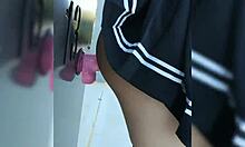 fucking my dildo outside the neighbors house