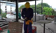 builder fucks his big ass boss and gives her a huge load of cum - brandon cruz