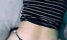 Pov Latina Emo Bent Over Doggystyle on Big Bed Webcam