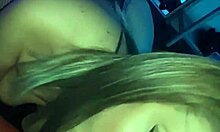 Grabbing cock like bottle while sucking, drinking cum tasting like klim intensely