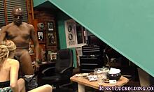 Teen slut fucking big black cock