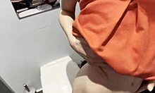 Risky rough sex with random girl at the public toilet for money?