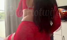 wife's ass taken by friend on marital bed