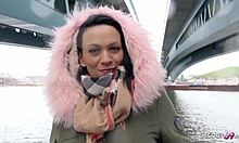 Oh Wow German Scout Picks Up Teen From Berlin Streets For Rough Fucking!