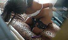 i enter stepsister room catch her recording then fuck her ass