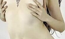 Briseida Myers Rims in Stockings, Teasing with Her Kinky Moves.