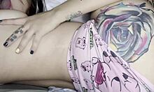 Lesbians at a sleepover END UP FUCKING with toys and strapons