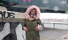 Oh Wow German Scout Picks Up Teen From Berlin Streets For Rough Fucking!