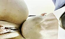 Briseida Myers Rims in Stockings, Teasing with Her Kinky Moves.