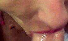 vilja sloppy pov blowjob with deepthroat gagging choking