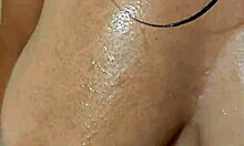 stepbrother watches me showering and fucks my hairy pussy hard