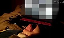 hey, check out this slo-mo session where a guy unleashes huge hot cumshots while moaning loudly