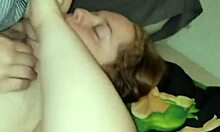 helping my wife explore her desires with her girlfriend's big tits and toys