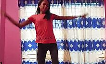 Hanif and Popy feel horny after passionate fuck and dance