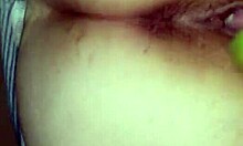 helping my wife explore her desires with her girlfriend's big tits and toys