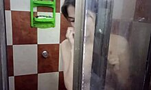 entering shower with horny stepsister for hard fuck until cum