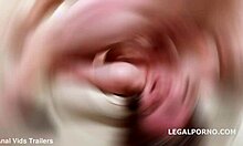 Chicago Rough Amateur 2on1 First Time Dp With Creative Cumshot Gl083