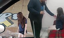 Old Man Fucks Young Girl Under Bridge