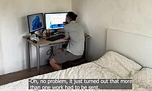 Gamer girl helps stepbrother with compromising material