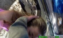that teen babe got fucked outdoors in POV