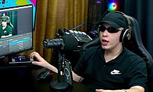 bianca demarchi shows her body silhouette bites ruan's ear and neck that tense - podcast pupum no barraco