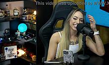 bianca demarchi shows her body silhouette bites ruan's ear and neck that tense - podcast pupum no barraco